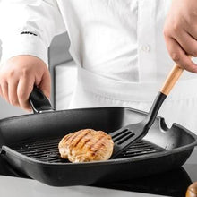 Load image into Gallery viewer, 13Pcs Silicone Cooking Utensils Wooden Handle With Stainless Steel Storage Box, Nonstick Cookware (BPA Free)