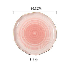 Load image into Gallery viewer, Gradient Color Ceramic Plate