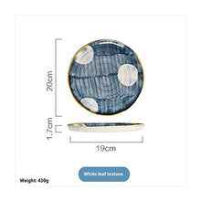 Load image into Gallery viewer, Japanese-Style Hand-Painted Ceramic Steak Western Dish