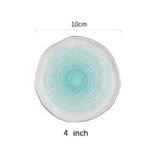 Load image into Gallery viewer, Gradient Color Ceramic Plate