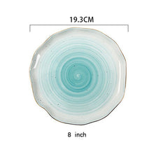 Load image into Gallery viewer, Gradient Color Ceramic Plate