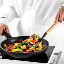 Load image into Gallery viewer, 13Pcs Silicone Cooking Utensils Wooden Handle With Stainless Steel Storage Box, Nonstick Cookware (BPA Free)