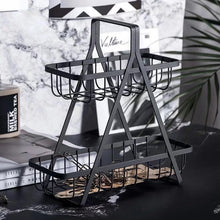 Load image into Gallery viewer, Two Tier Standing Rack Cabinet Organizer