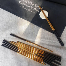 Load image into Gallery viewer, 5 Pairs Premium 304 Stainless Steel Chopsticks(Black&Gold)