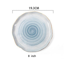 Load image into Gallery viewer, Gradient Color Ceramic Plate