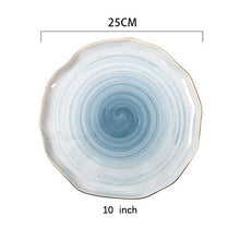 Load image into Gallery viewer, Gradient Color Ceramic Plate