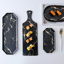 Load image into Gallery viewer, Creative Marbled Ceramic Tableware