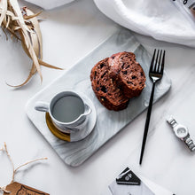 Load image into Gallery viewer, Marble Pastry Board White