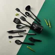 Load image into Gallery viewer, 12Pcs Silicone Kitchen Utensil Set, Nonstick Cookware (BPA Free)