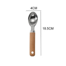 Load image into Gallery viewer, Kitchen Tool Wooden Handle Stainless Steel Set