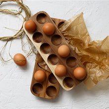 Load image into Gallery viewer, Premium Wood Egg Tray