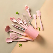 Load image into Gallery viewer, 12Pcs Silicone Kitchen Utensil Set, Nonstick Cookware (BPA Free)