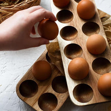 Load image into Gallery viewer, Premium Wood Egg Tray