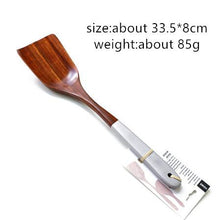 Load image into Gallery viewer, Wooden Cooking Utensils Set for Kitchen, Non Stick Cookware Tools