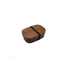 Load image into Gallery viewer, Handmade Natural Wooden Bento Box