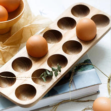Load image into Gallery viewer, Premium Wood Egg Tray
