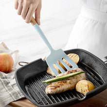 Load image into Gallery viewer, New Tiffany Blue & White Silicone Cooking Utensils (BPA Free)