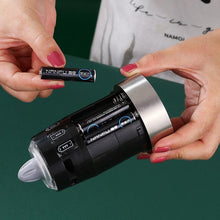 Load image into Gallery viewer, Premium Gravity Electric Salt and Pepper Grinder with LED Light