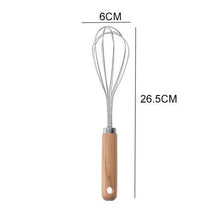 Load image into Gallery viewer, Kitchen Tool Wooden Handle Stainless Steel Set