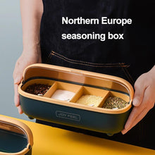 Load image into Gallery viewer, Transparent Organizer Food Seasoning Box