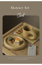 Load image into Gallery viewer, Fat Handle Creative Handmade Ceramic Mug