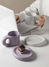 Load image into Gallery viewer, 300ml Fat Handle Creative Handmade Ceramic Mug