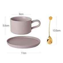 Load image into Gallery viewer, Coffee Mugs Ceramic Handmade Coffee Cups with Handle for Latte, Cappuccino, Hot chocolate
