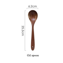 Load image into Gallery viewer, Solid Wood Cutlery Set