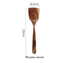 Load image into Gallery viewer, Solid Wood Cutlery Set