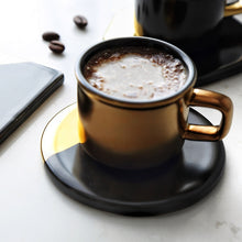 Load image into Gallery viewer, Black Gold Coaster