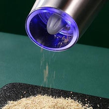 Load image into Gallery viewer, Premium Gravity Electric Salt and Pepper Grinder with LED Light
