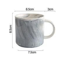 Load image into Gallery viewer, Mr and Mrs Couple Marble Coffee Mug
