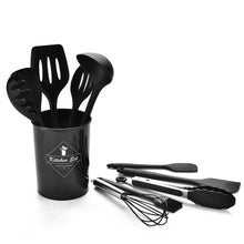 Load image into Gallery viewer, 12Pcs Silicone Kitchen Utensil Set, Nonstick Cookware (BPA Free)
