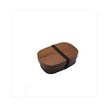 Load image into Gallery viewer, Handmade Natural Wooden Bento Box
