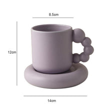 Load image into Gallery viewer, European Ceramics Coffee Cups And Saucers Tableware Coffee Plates Dishes Afternoon Tea Set Home Kitchen With Gift Box
