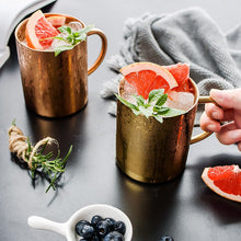 Load image into Gallery viewer, Moscow Mule Copper Mug by Solid Copper
