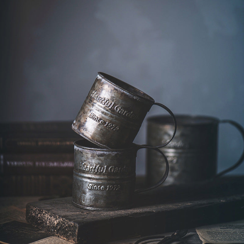 Vintage English Old Metal Handle Cup